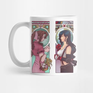 Ancient Flower Girl / Avalanche Nouveau Mug